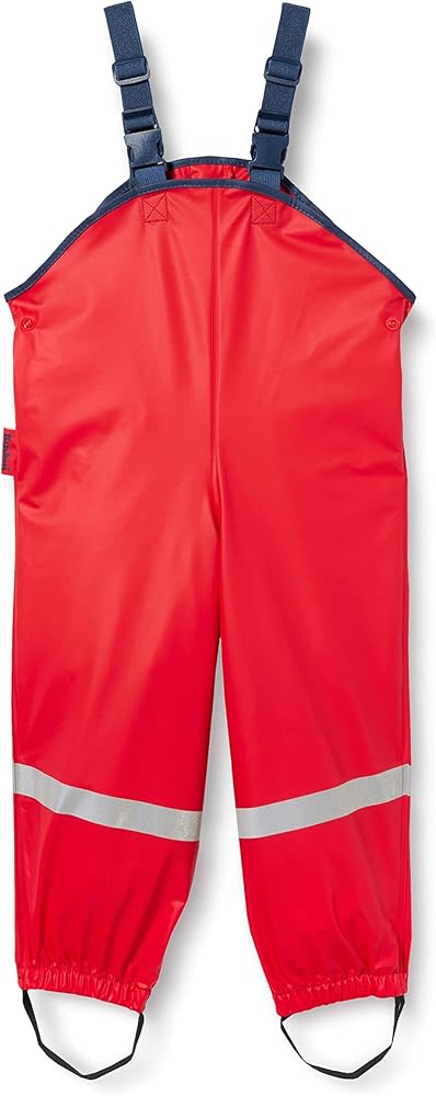 PlayShoes ユニセックス ベビー&キッズ フリース裏地 レインパンツ Playshoesユニセックスベビー&amp;キッズレインパンツ