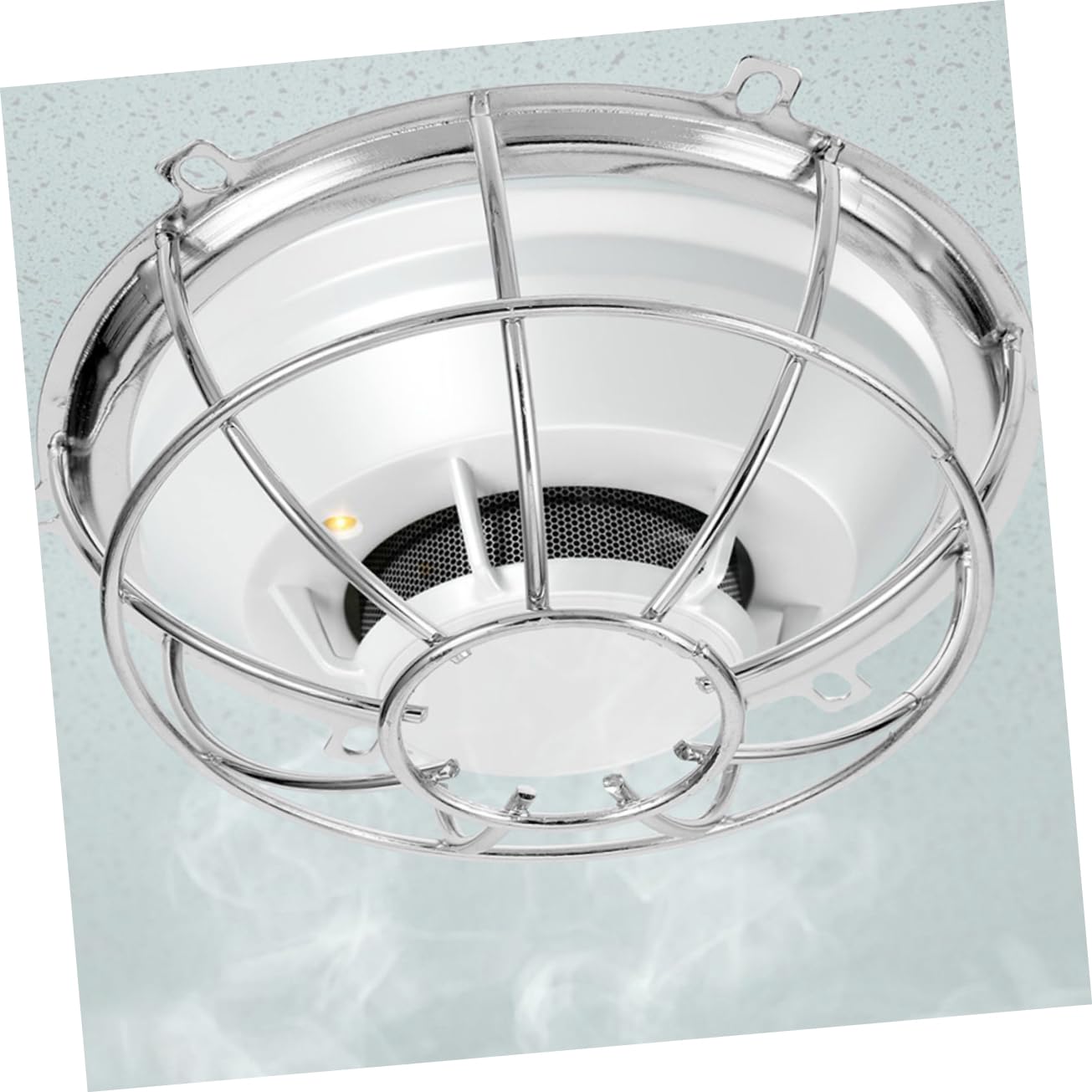 Lot de 10 Couvercles De Protection pour Têtes De Gicleurs D'Incendie en Acier Inoxydable pour Transducteurs De Fumée