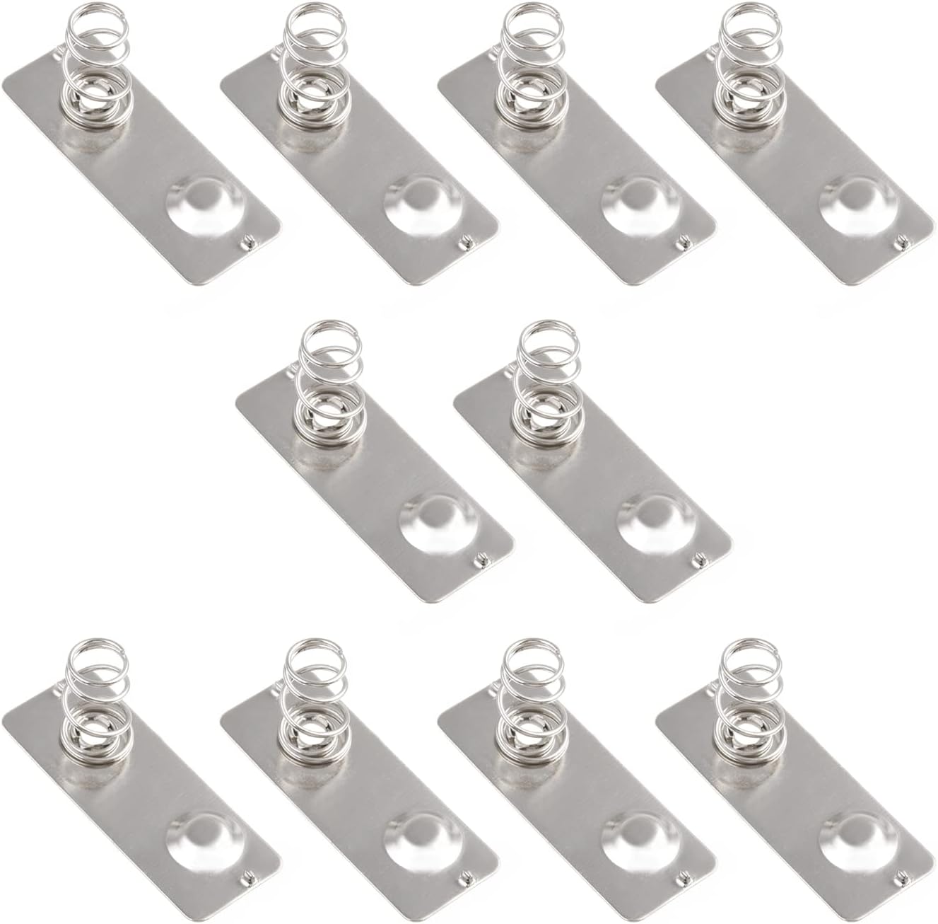 Heyiarbeit 20pcs AA Battery Spring Plate AA Battery