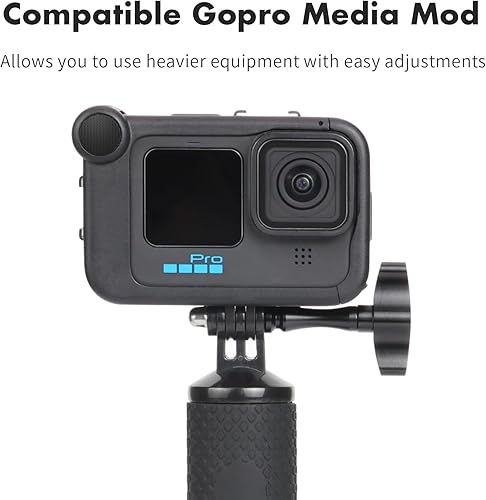 Miniatura 3 de SEASKY Paquete de 2 Tornillos tipo T de pulgar de alto par sin herramientas, aleación de aluminio de metal para Gopro Hero 121110987 y DJI Action