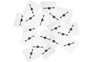 Blank Transparent Plastic Spinners