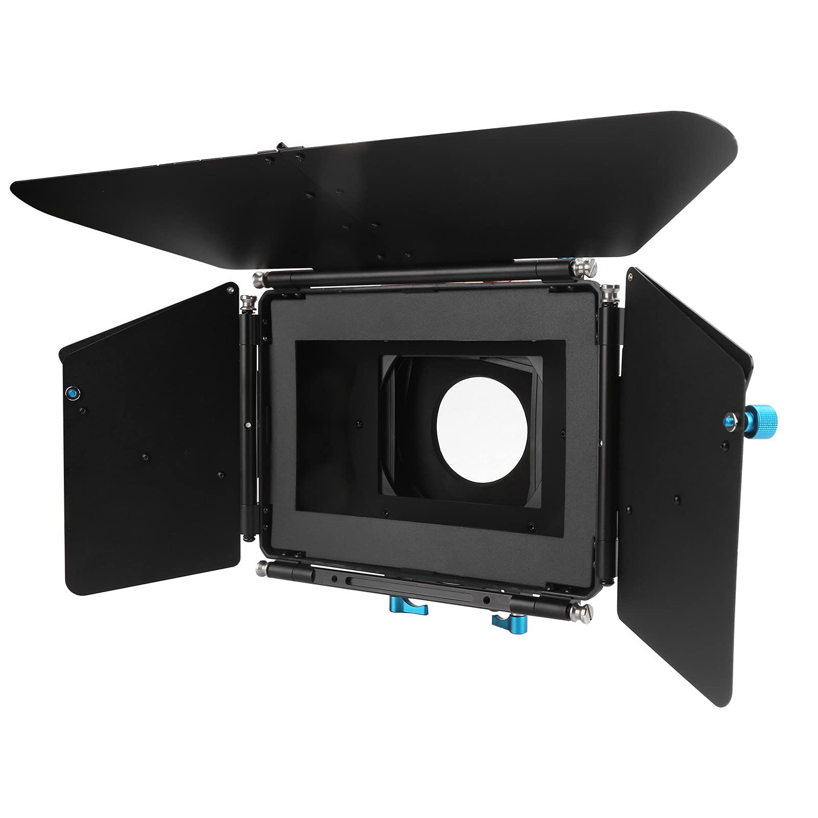 Parasole Oscillante con Scatola Opaca per Asta da 15 Mm Che Riduce L'abbagliamento per la Creazione di Video in Lega
