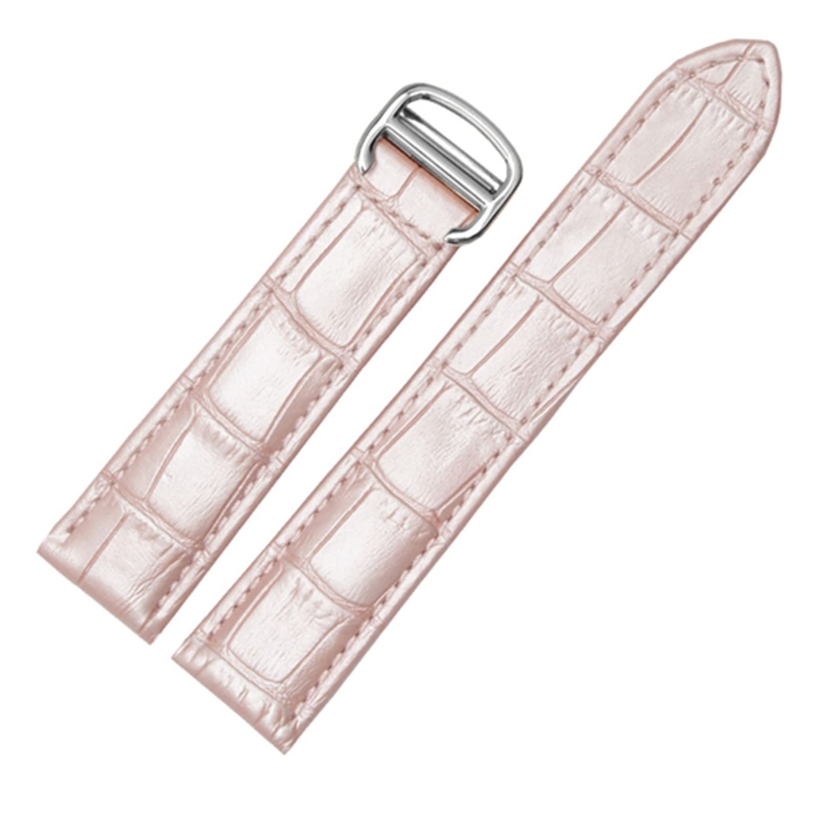 MENGKE Armband aus echtem Leder, 18/20/22 mm, kompatibel mit Herren/Damen, ersetzt Uhrenarmbänder, die mit Tank Solo kompatibel sind