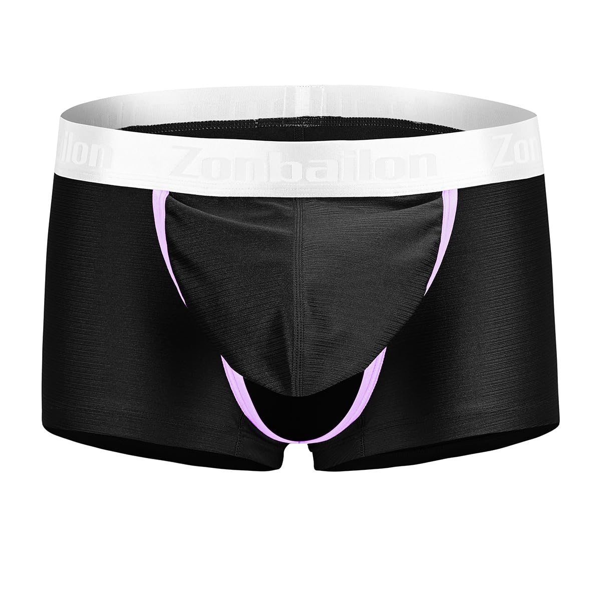 BIATWOWR Boxer Herrenslips Unterwäsche Sexy Durchsichtige At