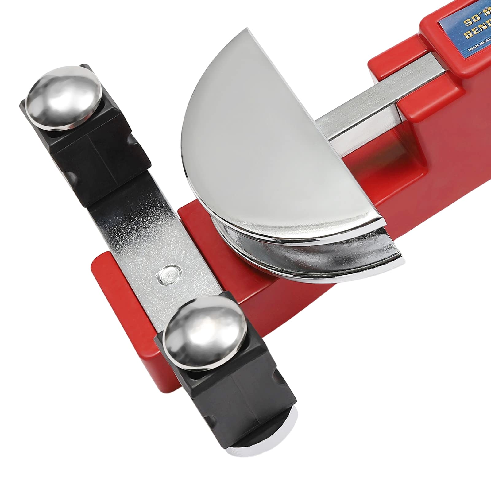 Curvatrice manuale per tubi piegatubi multistrato con 7 gomiti curvi e valia,Curvatubi tubo di rame 0-90°,Per tubo di rame curvo, tubo di alluminio, tubo in acciaio inossidabile