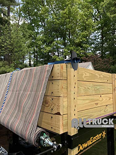 Hand Crank Tarp Roller Kit With Retention Bow For Dump Truck Or Trailer (Without Tarp) #TOP2