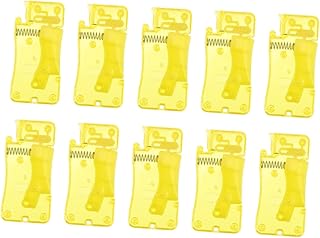 jojofuny 10 Piezas Enhebrador Automático De Agujas Para De Colores Puntada Enhebrador De Coser Enhebrar Enhebradores De Agujas Enhebradores De Coser Herramienta Pd Yellow