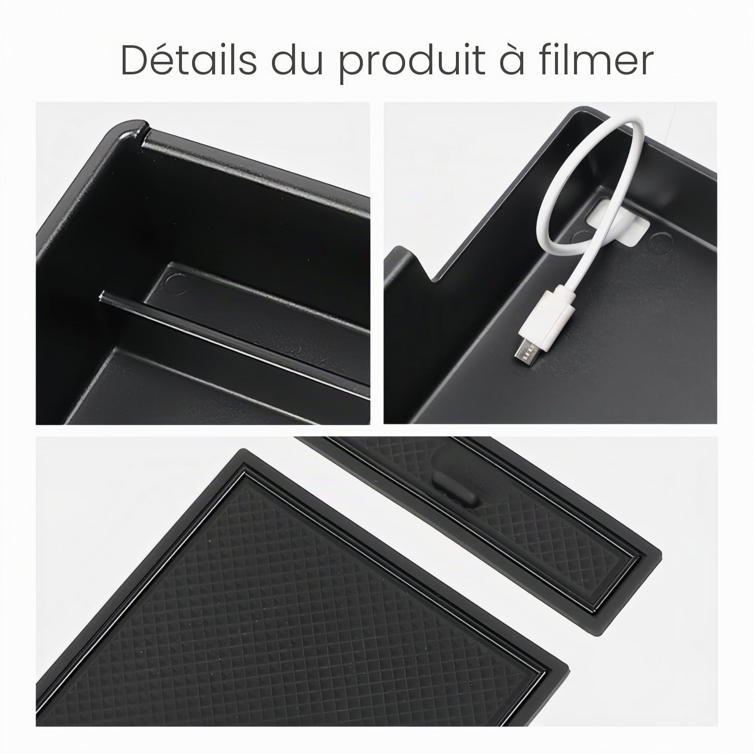 Console Centrale Compatible avec Toyota Prius 5 XW60 2023-2025 2026 Boîte de Rangement de Voiture, Boîte à Gants Accoudoir Organisateur Plateau Accessoires