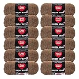 Red Heart Cafe Latte Super Saver Yarn 12/Pk 12 Pack