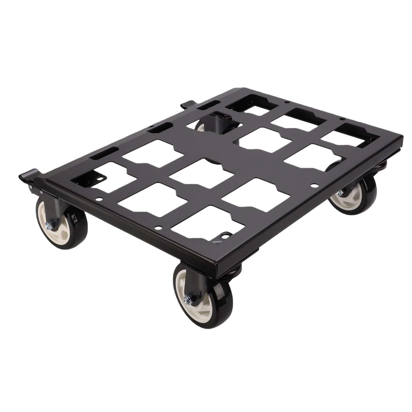 Cocoarm Carro para Caja de Herramientas, Carro con Base Rodante de Acero Engrosado con Ruedas de Bloqueo, Capacidad de 400 LB, Instalación sin Perforación, para Almacenamiento Modular de