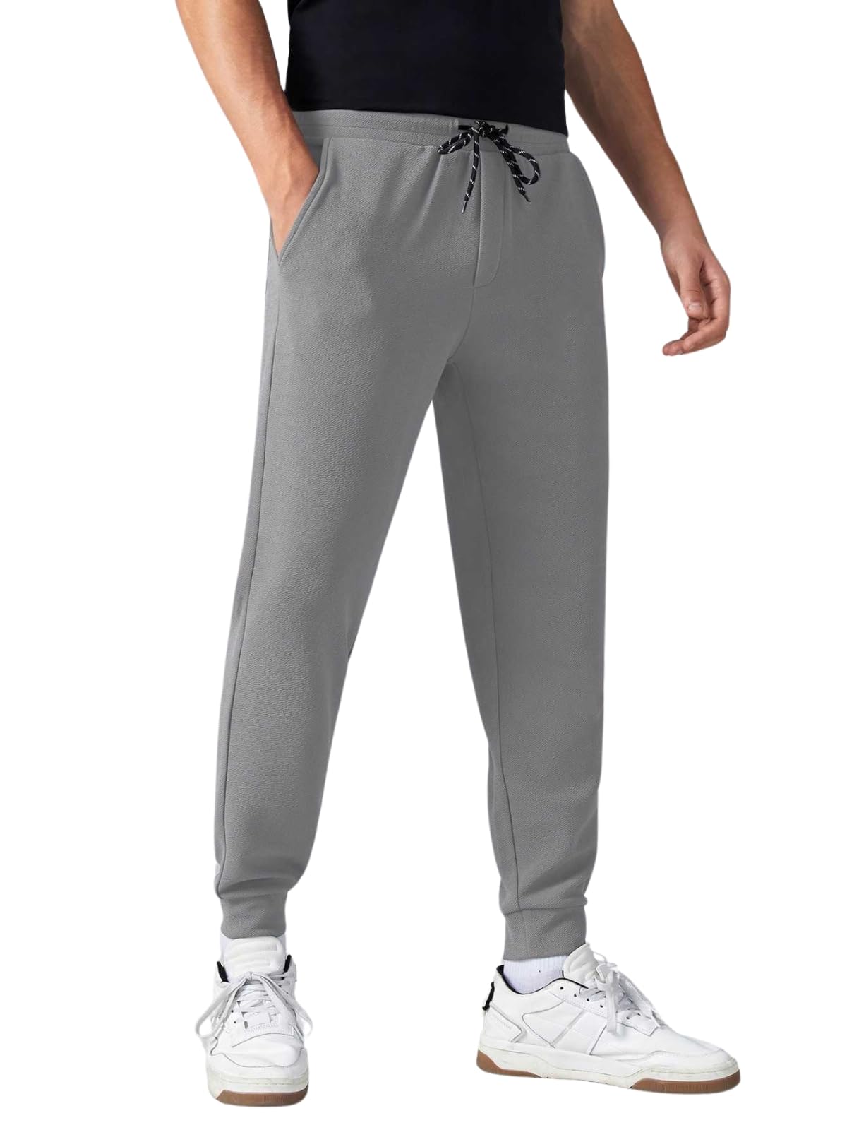 Men's Loose Mid Rise Track Pant-image-26