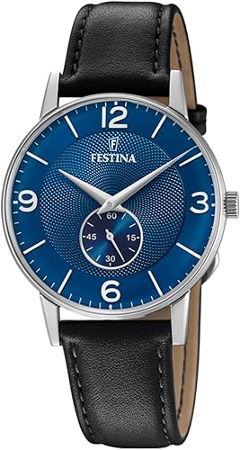 Festina Analógico F205663, NegroBlanco, Correa, NegroBlanco, Correa