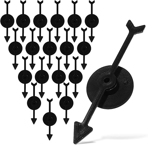 Zerodeko Juego de 25 piezas de flechas Spinners juego de mesa Spinners de plástico interactivo Spinners flecha juguetes para niños DIY mesa fiesta disponible en Yaxa Venezuela