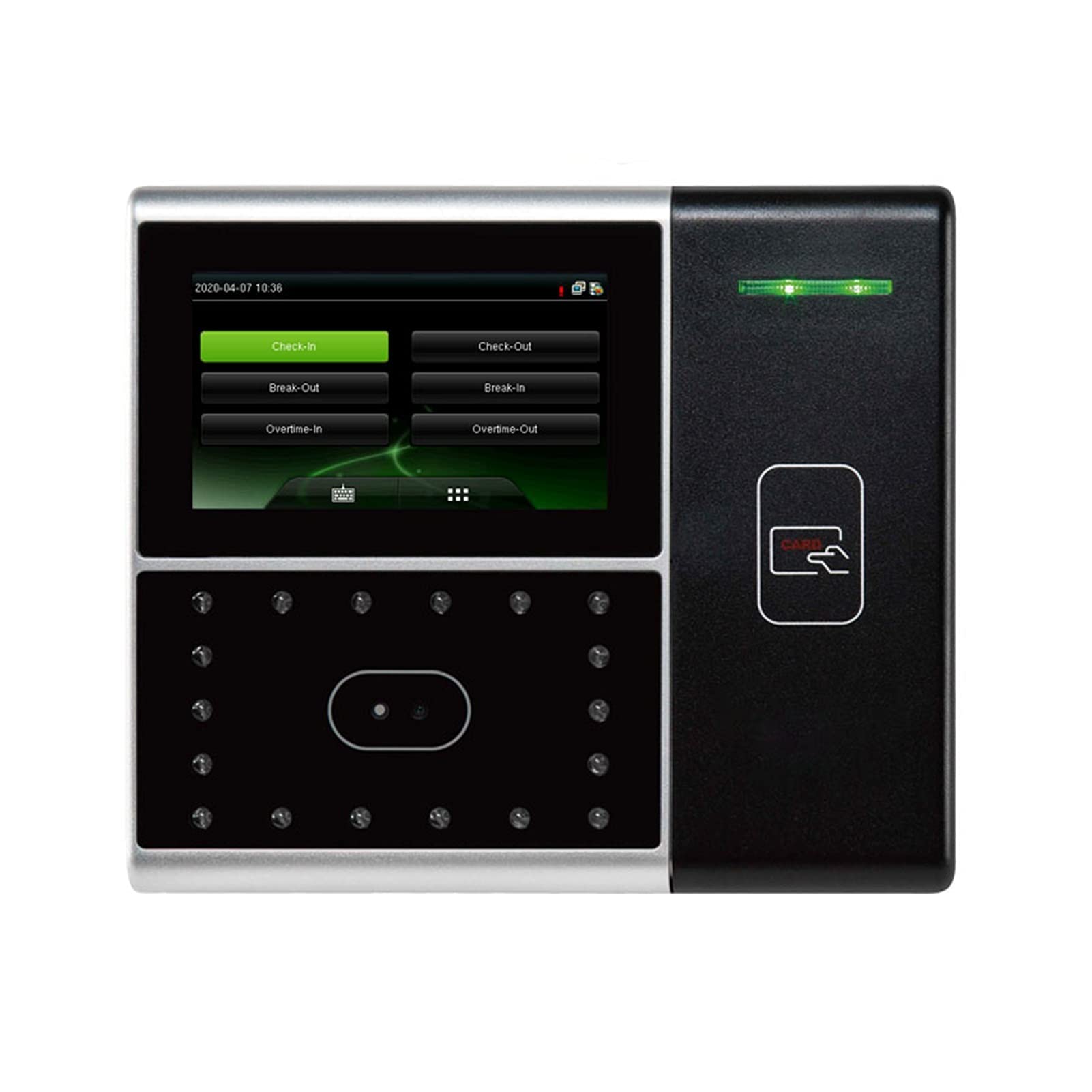 Máquina de Asistencia 301 Tarjeta de reconocimiento Facial Sistema de Asistencia de empleados Registrador de Tiempo Control de Acceso con Tarjeta TCP/IP,Iface301 IC