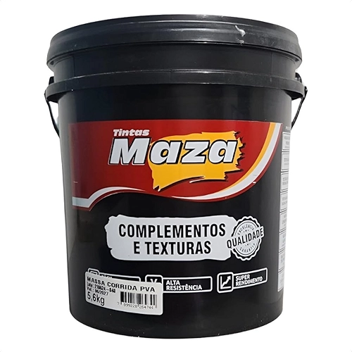 Massa Corrida 5,6kg Galão Pva Parede Interno