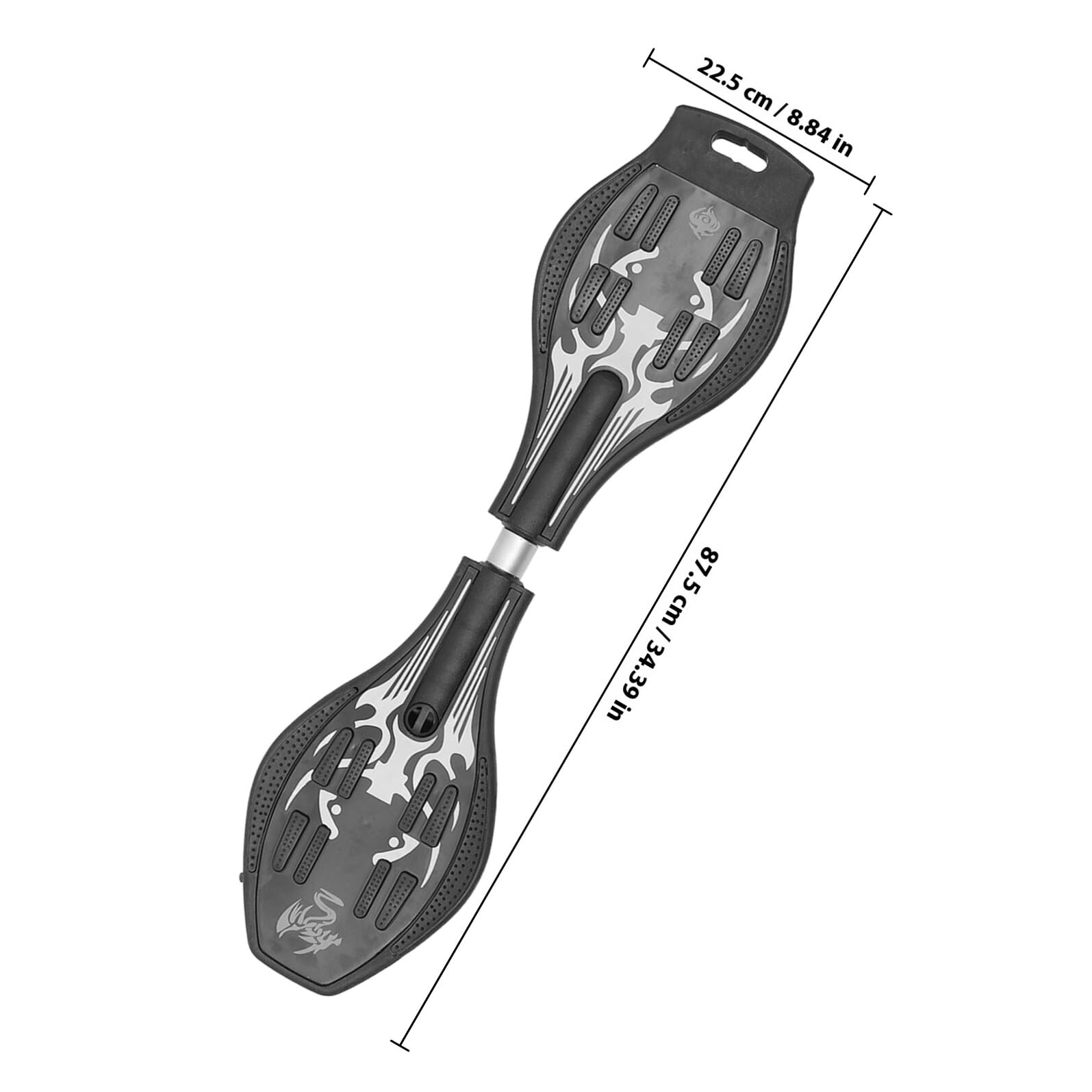 Patineta Antideslizante para Niño y Niña Ruedas Giratorias de 360 Grados, Material Abs y Acero, Diseño Estable y Completamente Ensamblado para Diversión Segura