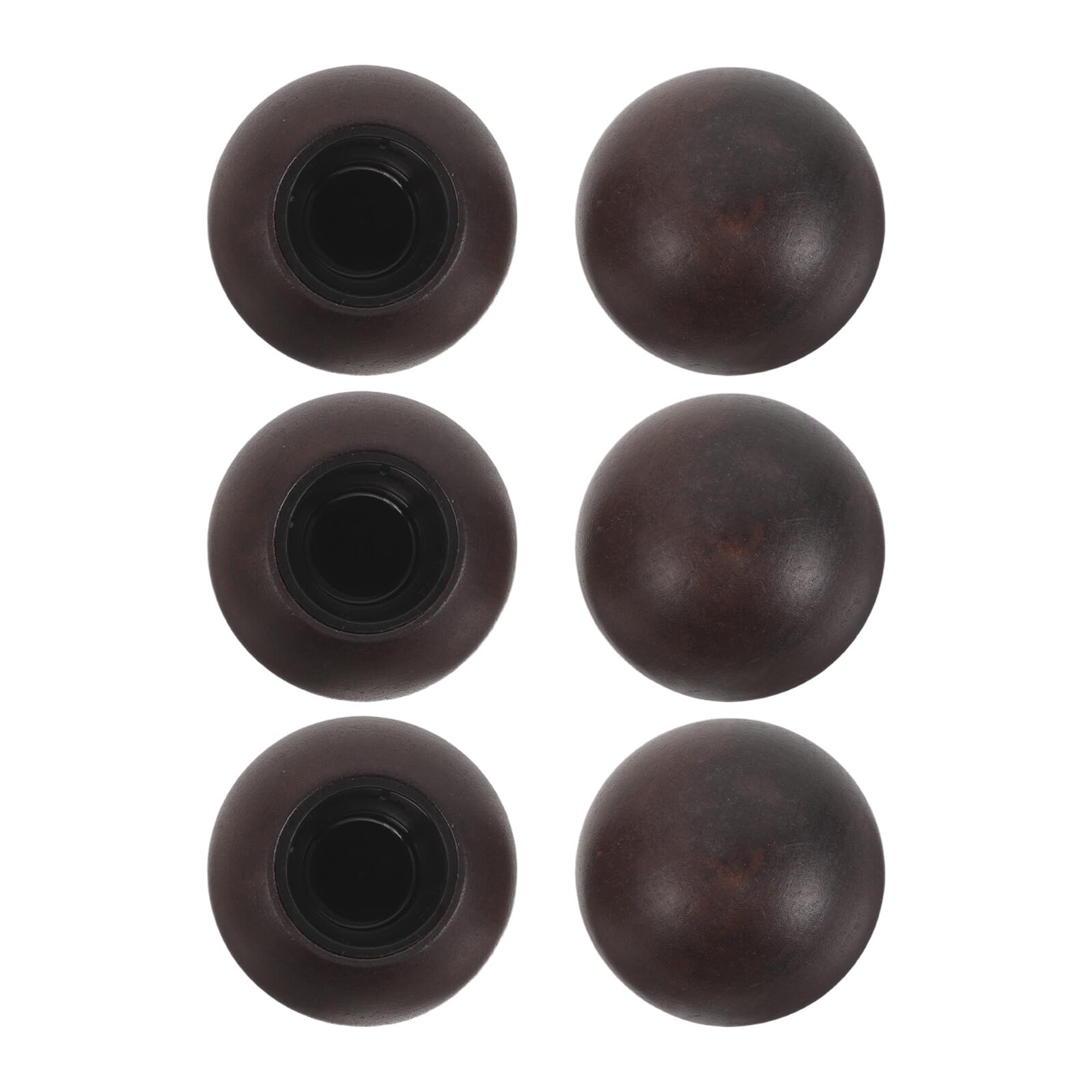 Tapón de bola de madera para botellas de perfume Veemoon con ajuste de 15 dientes pack de 6 unidades