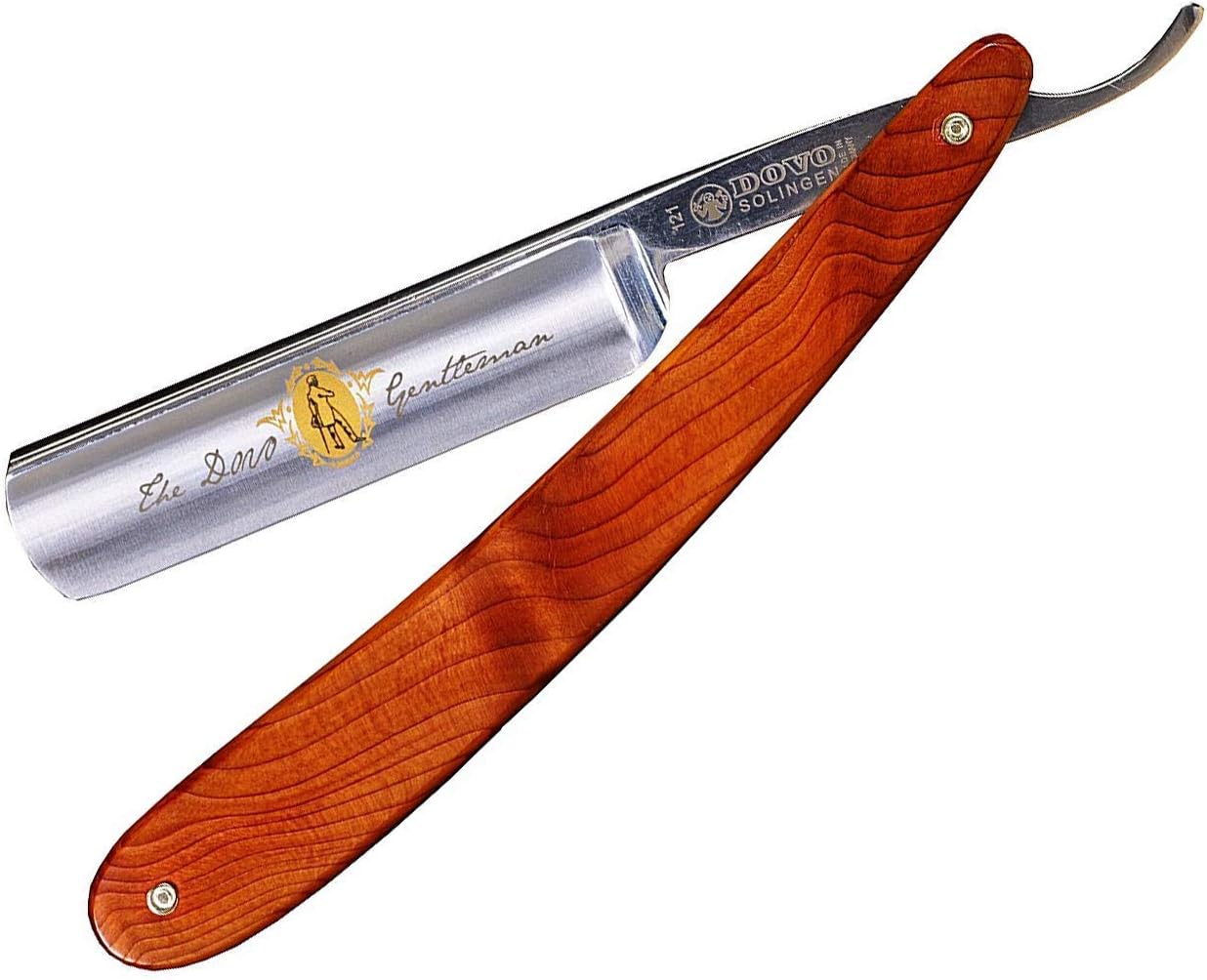 Gentleman Straight Razor with Yew Wood Handle