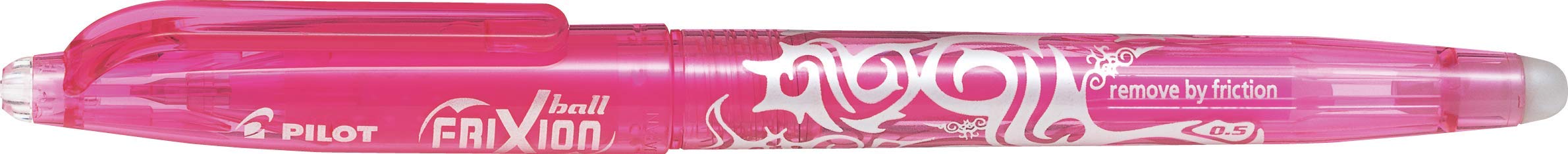 PILOT Frixion Erasable Rollerball Pen Fine 0.5mm Tip- Pink, Box of 12