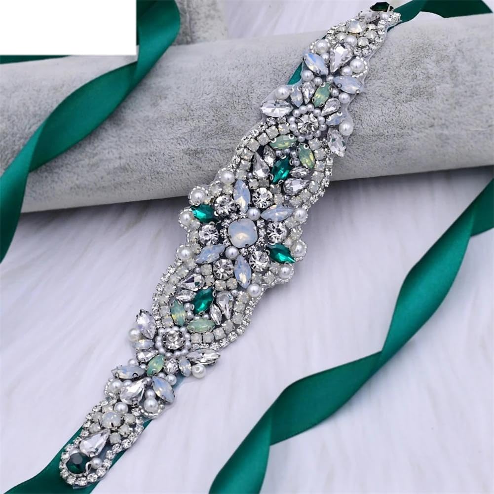 Cinturón de diamantes de imitación para cinta de boda, accesorios de boda, vestido de fiesta