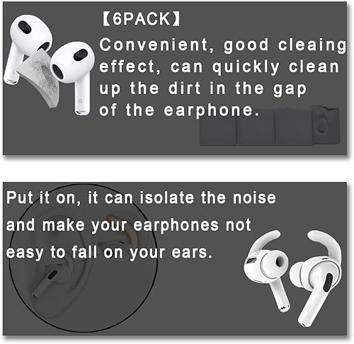 Miniatura 4 de 14 en 1 AirPods 3 Generación Kit de accesorios de silicona para AirPods 3 Funda protectora 2021 funda protectora para Apple AirPods Gen 3 3rd Funda