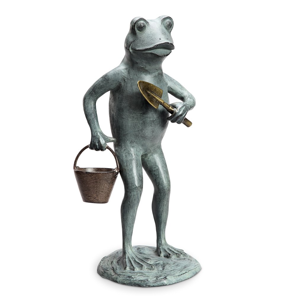SPI Green Thumb Frog Garden Sculpture