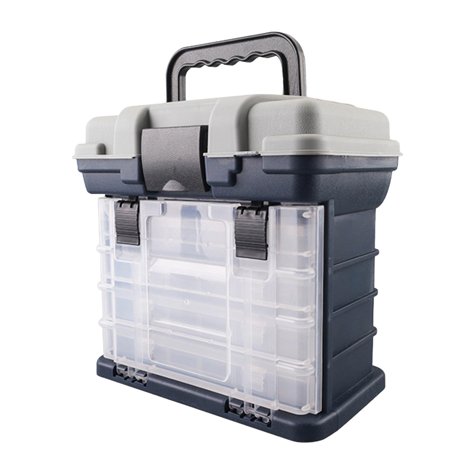 Tackle Box Organizer | Tragbare Aufbewahrungsbox mit 4 Schubladen