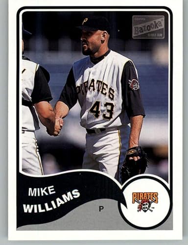 2003 Bazooka #224 Mike Williams NM-MT Pittsburgh Pirates Baseball MLB