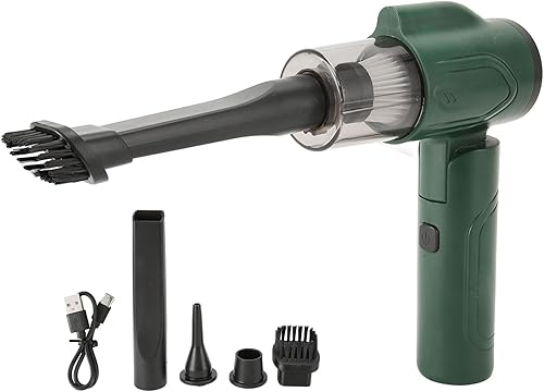 TOPINCN Aspirador de mano inalámbrico de 30 W, potente aspirador de mano inalámbrico de succión portátil plegable para hogares, vehículos, oficinas