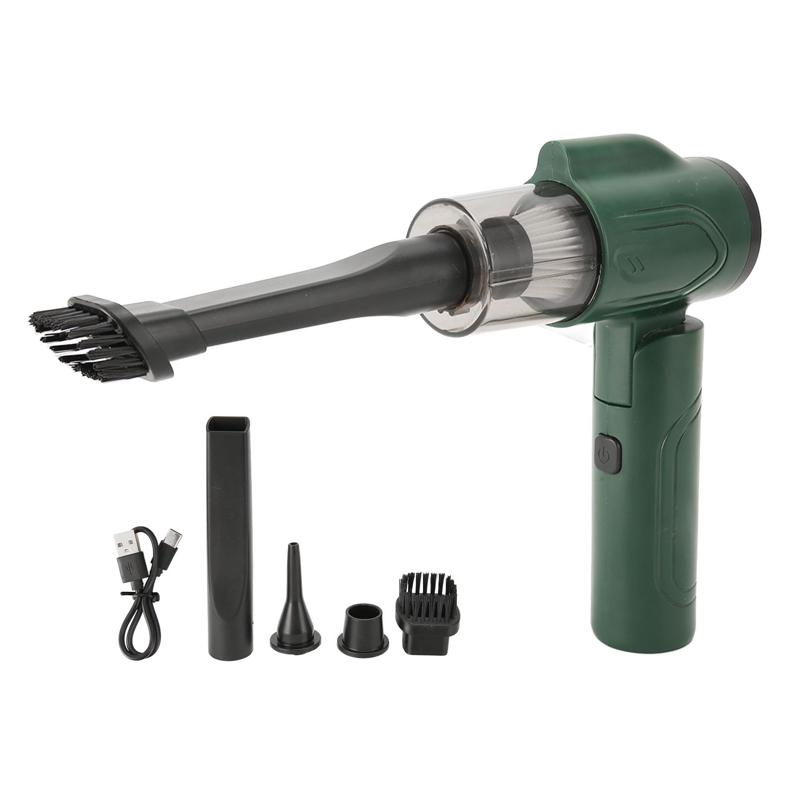 Aspirateur à main sans fil Pilipane mini et pliable en ABS léger de 368g