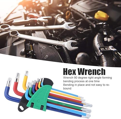 Miniatura 4 de Juego de llaves hexagonales resistentes al desgaste, impermeable, a prueba de óxido, llave hexagonal, accesorio de reparación, llave hexagonal,