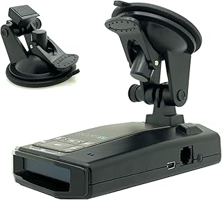 ChargerCity Super Strong Windshield Suction Mount Holder for Escort Max360c, Max 3, IX IXc, Redline EX Beltronics Cobra DualPro GT 360 Radar Detector w/EZ Magnet Connection