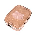 TRIXIE - Children's Stainless Steel Lunch Box - Small Model - Mr Cat