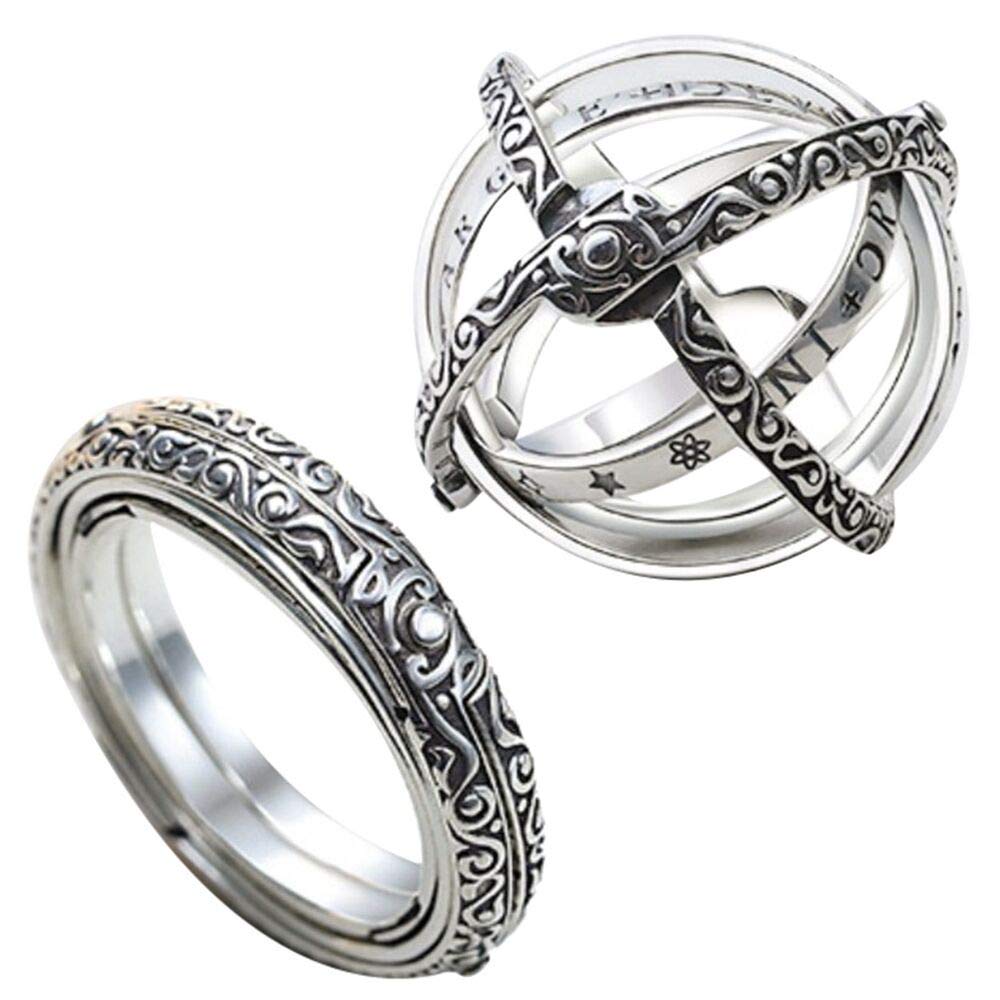 Cocity Openable Armillary Sphere Astronomical Globe Ring