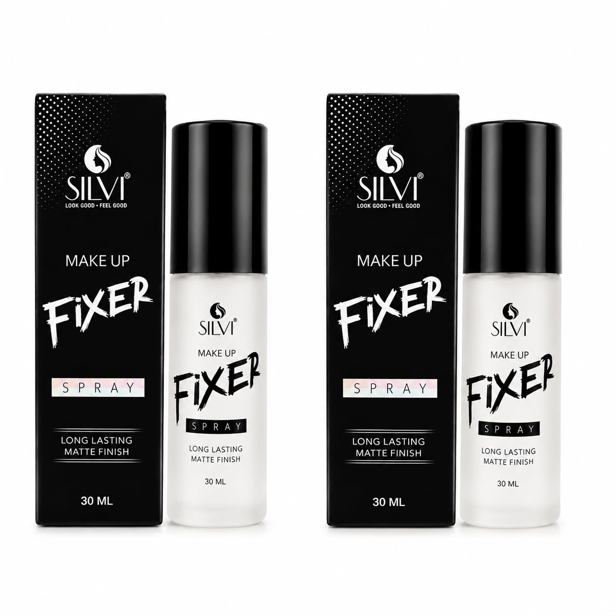 SILVI Make Up Fixer Spray, Pack of 2(30ml each) | Matte Finish, Long Lasting-image-6