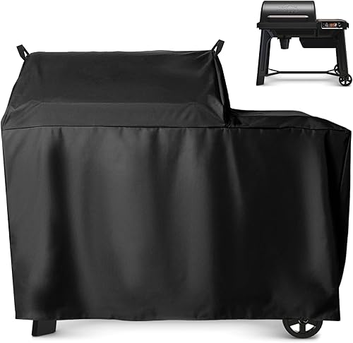 Vista 33 de Funda para parrilla Traeger Ranger, para parrilla Traeger Scout, para parrilla Blackstone de 17 pulgadas, accesorios de cubierta de parrilla