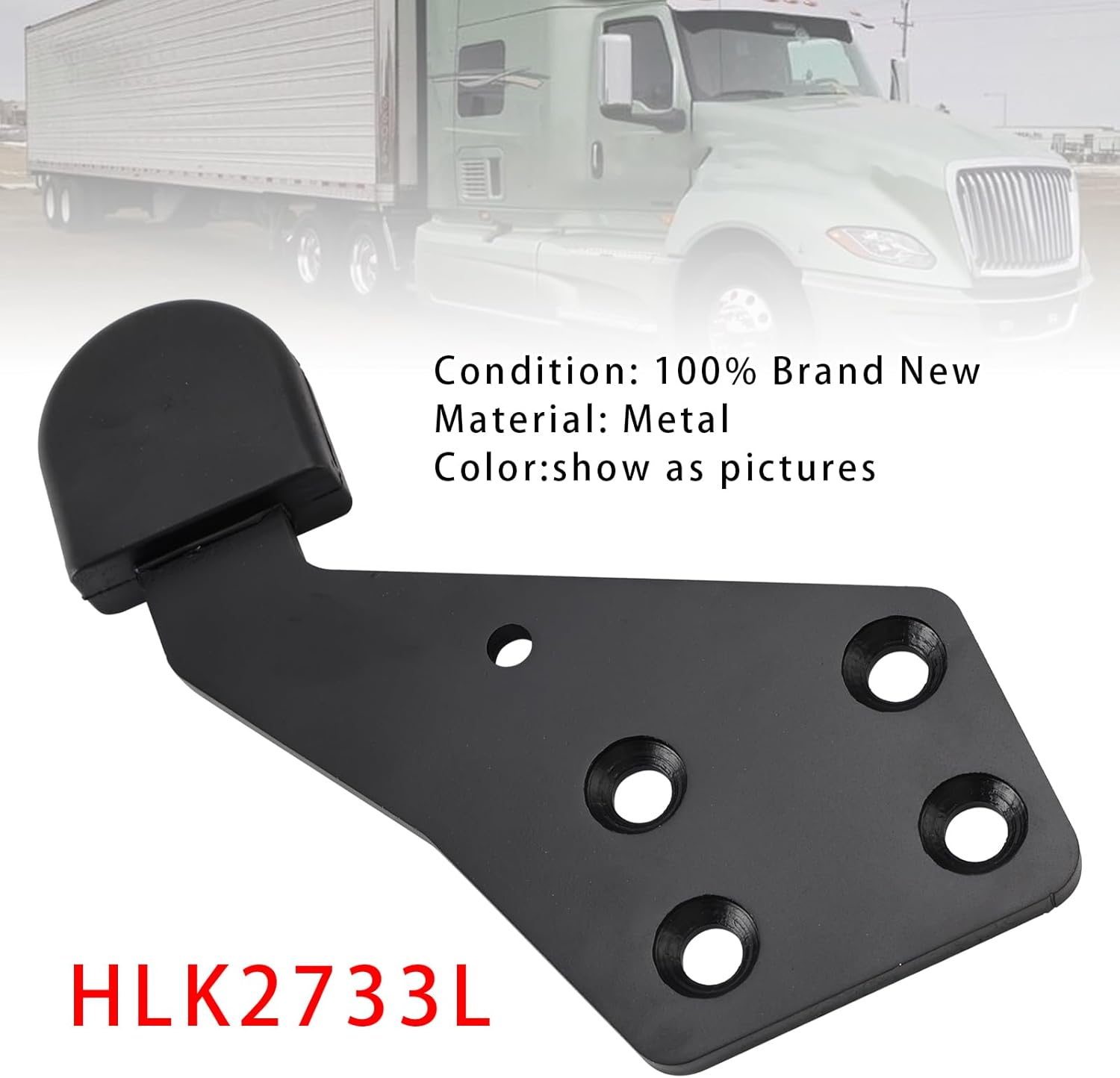 MAD HORNETS Hood Guide Poly Left Driver Side IHC HLK2733L For Select International Trucks