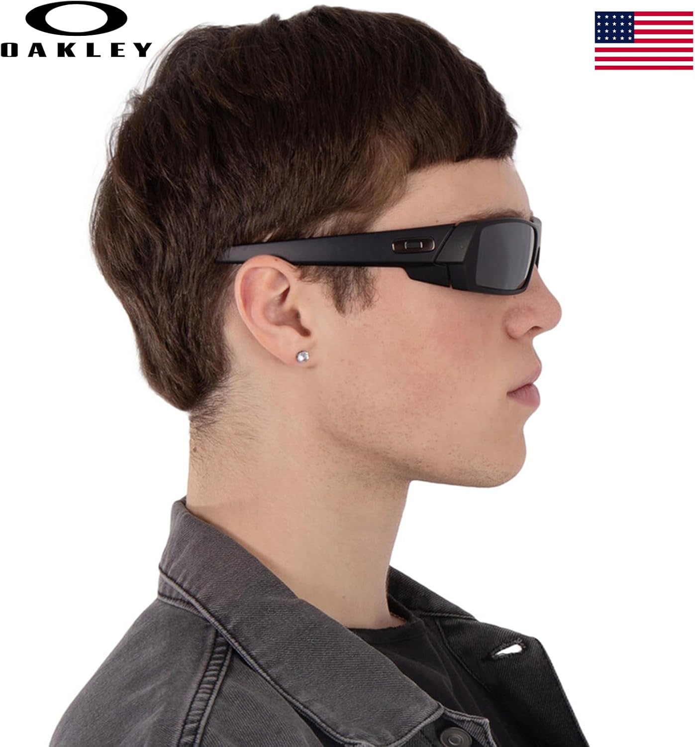 Oakley GASCAN OO9014 Rectangle Shape Sunglasses With Official Eyewear Kit