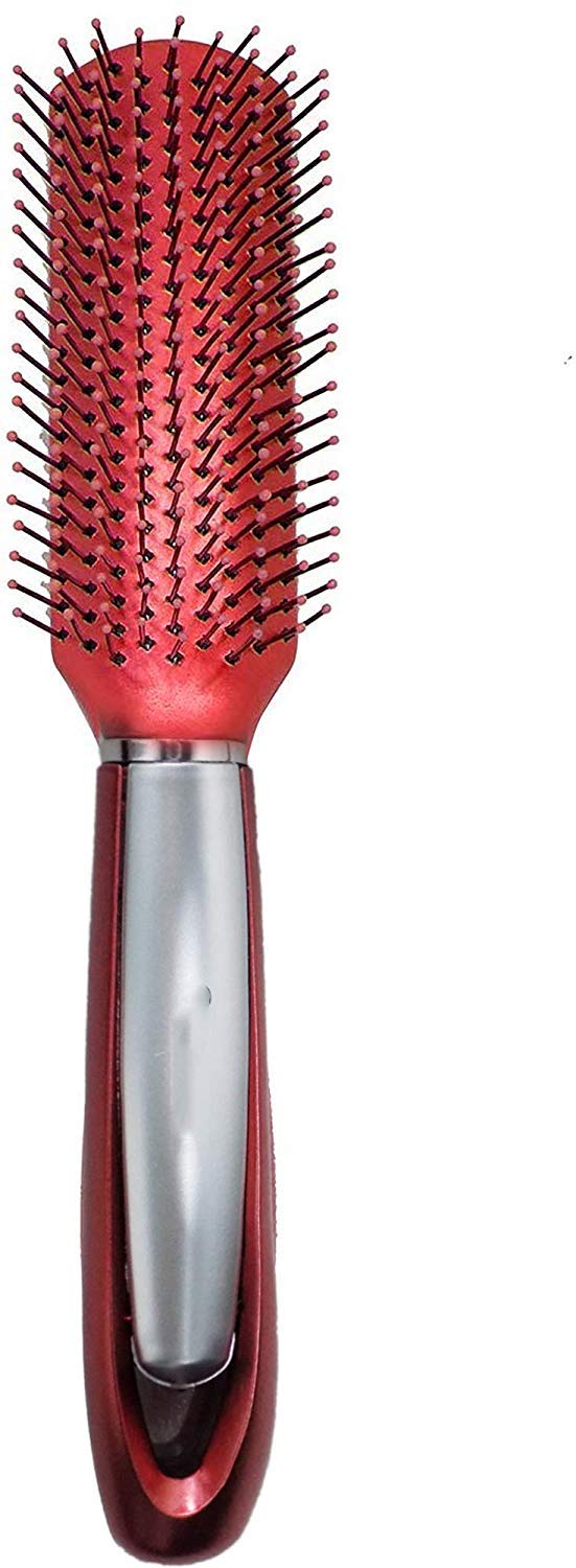 AASA Imported Detangler Hair Brush Soft Bristle For Men and Women and Kids 15 Grams Pack of 1 (Mehroon)