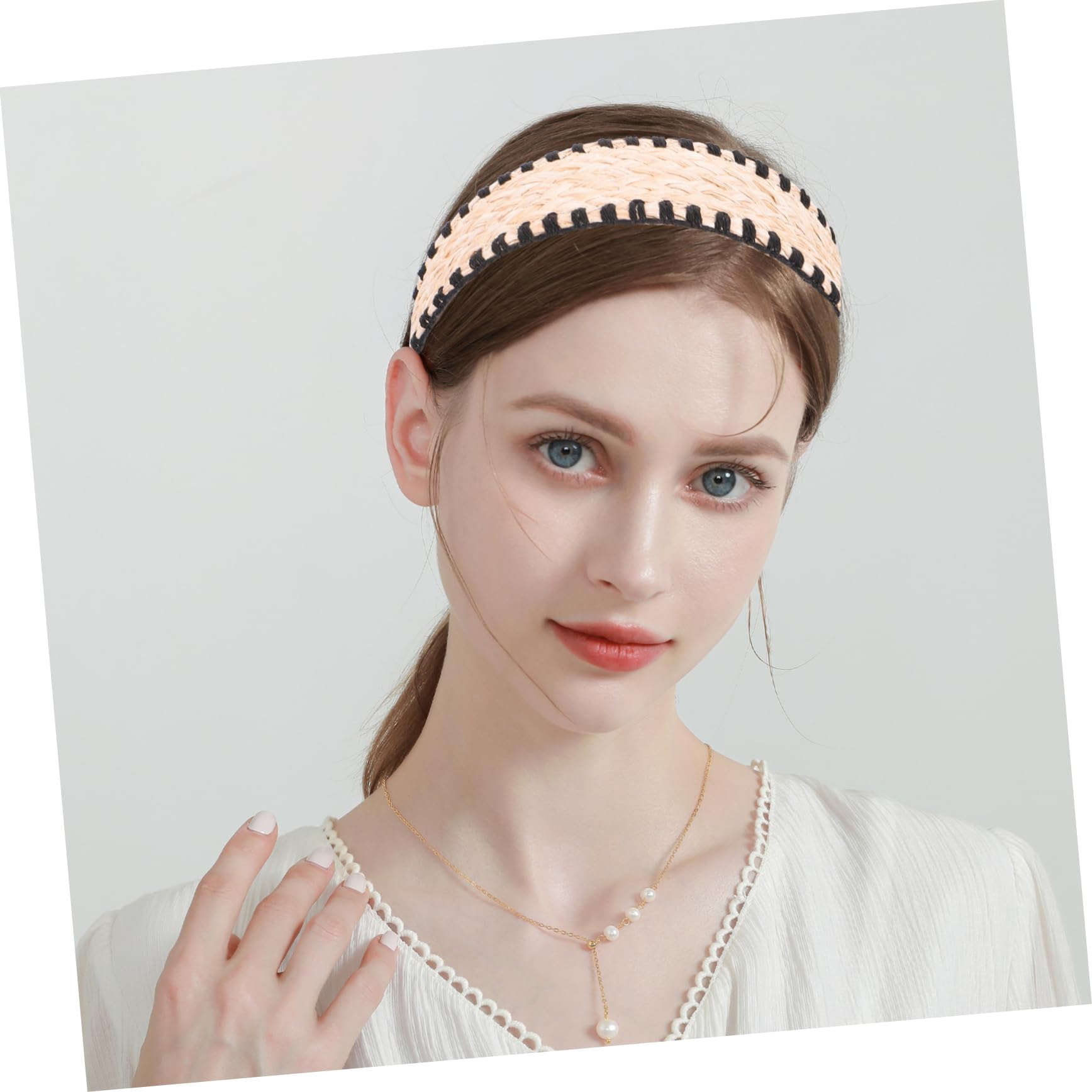 FRCOLOR 3 Set Di Accessori Per Donne E Ragazze Fasce Annodate Fasce Intrecciate Accessori Per Ricci Alla Moda 2 Pezzi * 3