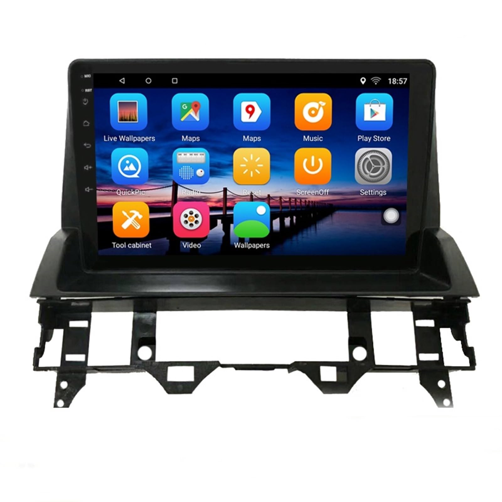 Android 10 Radio samochodowe Auto Stereo 6 Bose 2002 2003 2004 2005 2006 2007 2008 2009 nawigacja GPS odtwarzacz multimedialny DVD