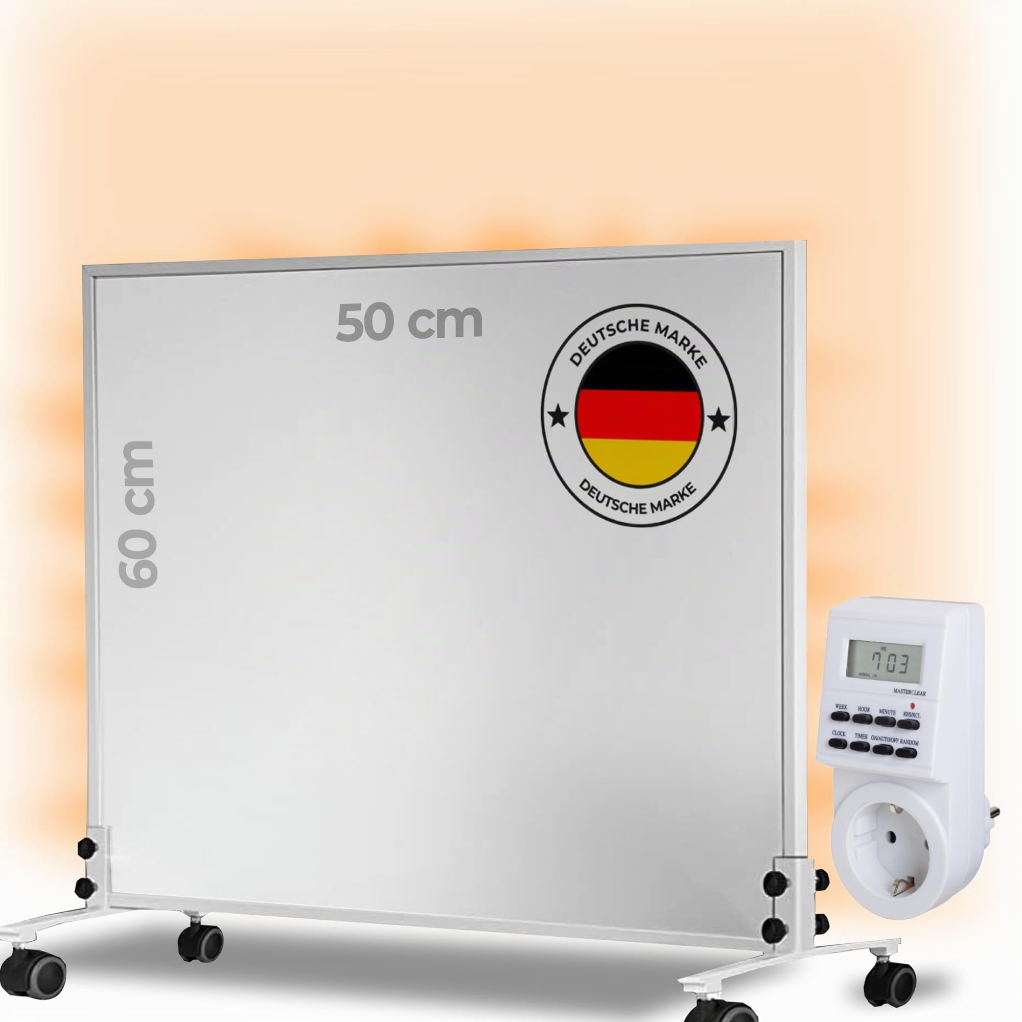 Schimmelentferner Wand | Alternative zum Schimmelspray ohne Chemie | Anti Schimmel set gegen feuchte wände | Profi Infrarot Schimmel entferner (XL)