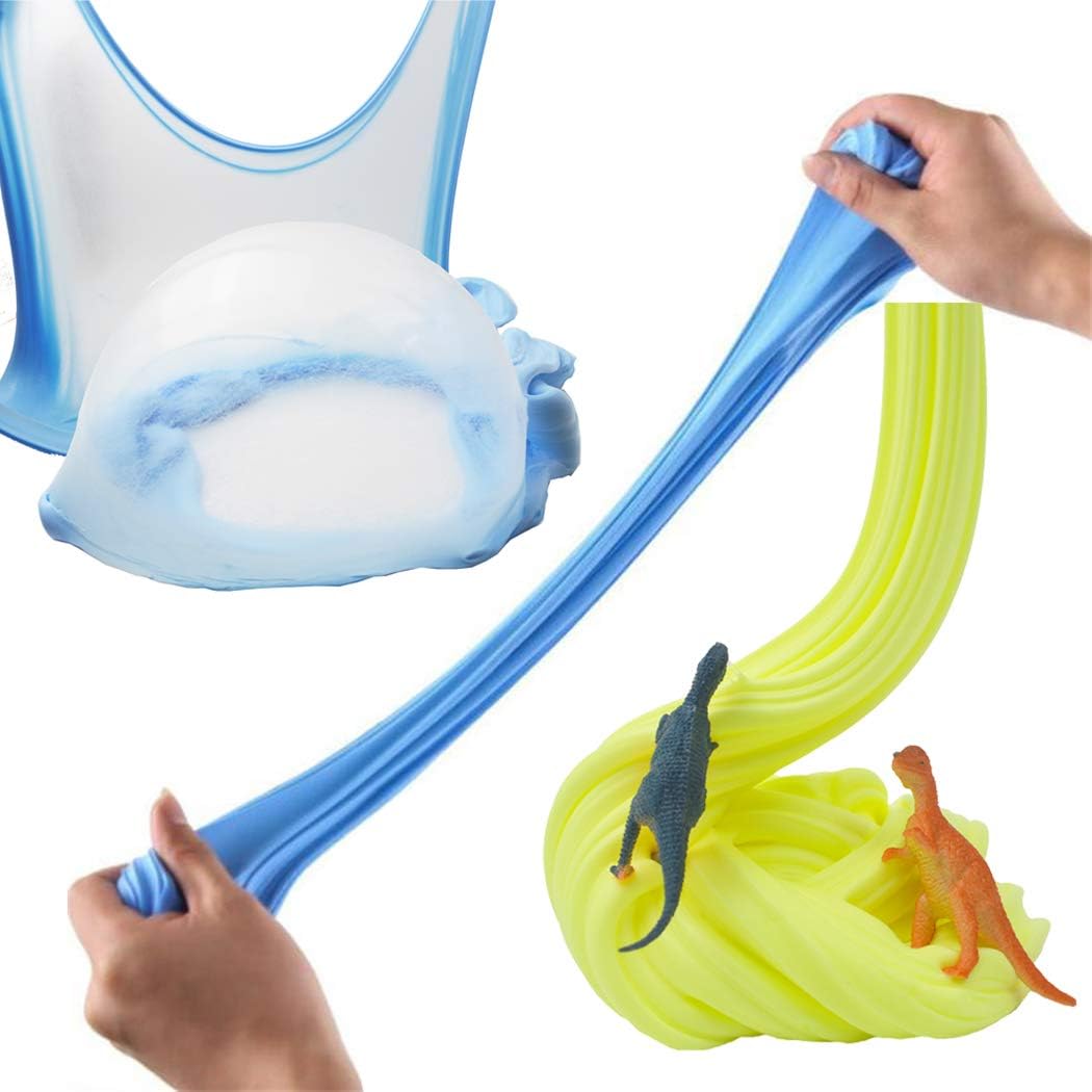Koowell Butter Slime 12 Pack Party Slime Kit Super Soft and Non-Sticky DIY Sludge Toy for Girls and Boys