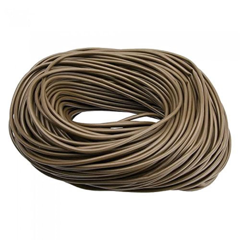 Ali's DIY Electrical PVC Brown Earth Sleeving - 2mm - 5 Metre Cut Length