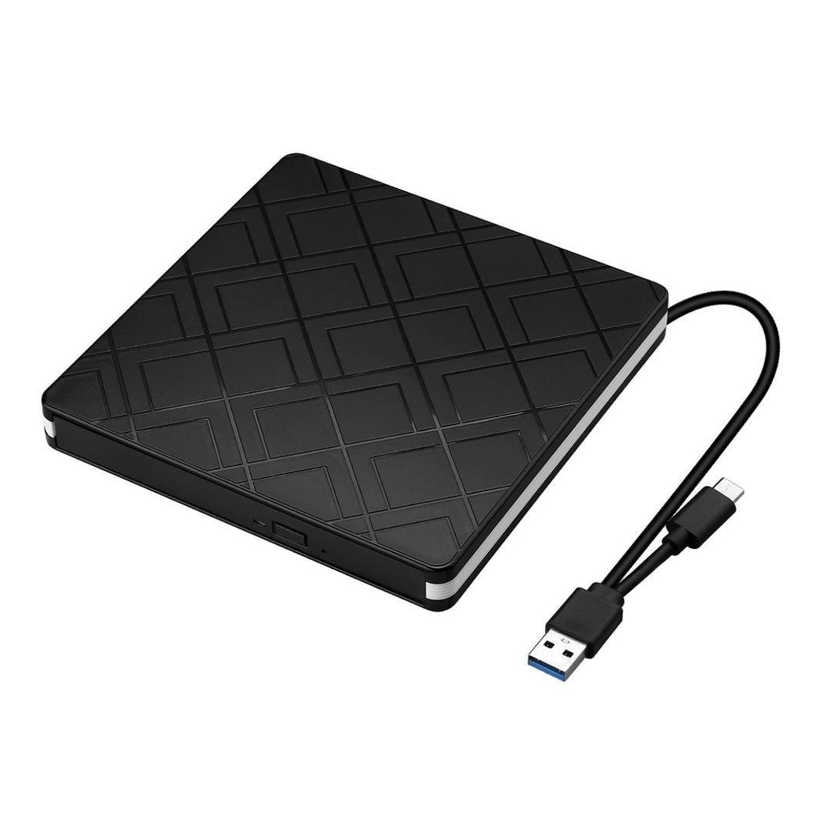Externo DVD Conducir Usb3.0 Escribe C RW CD Rewriter Burner Portable Drive Player Portátil(USB3.0 Type-c)