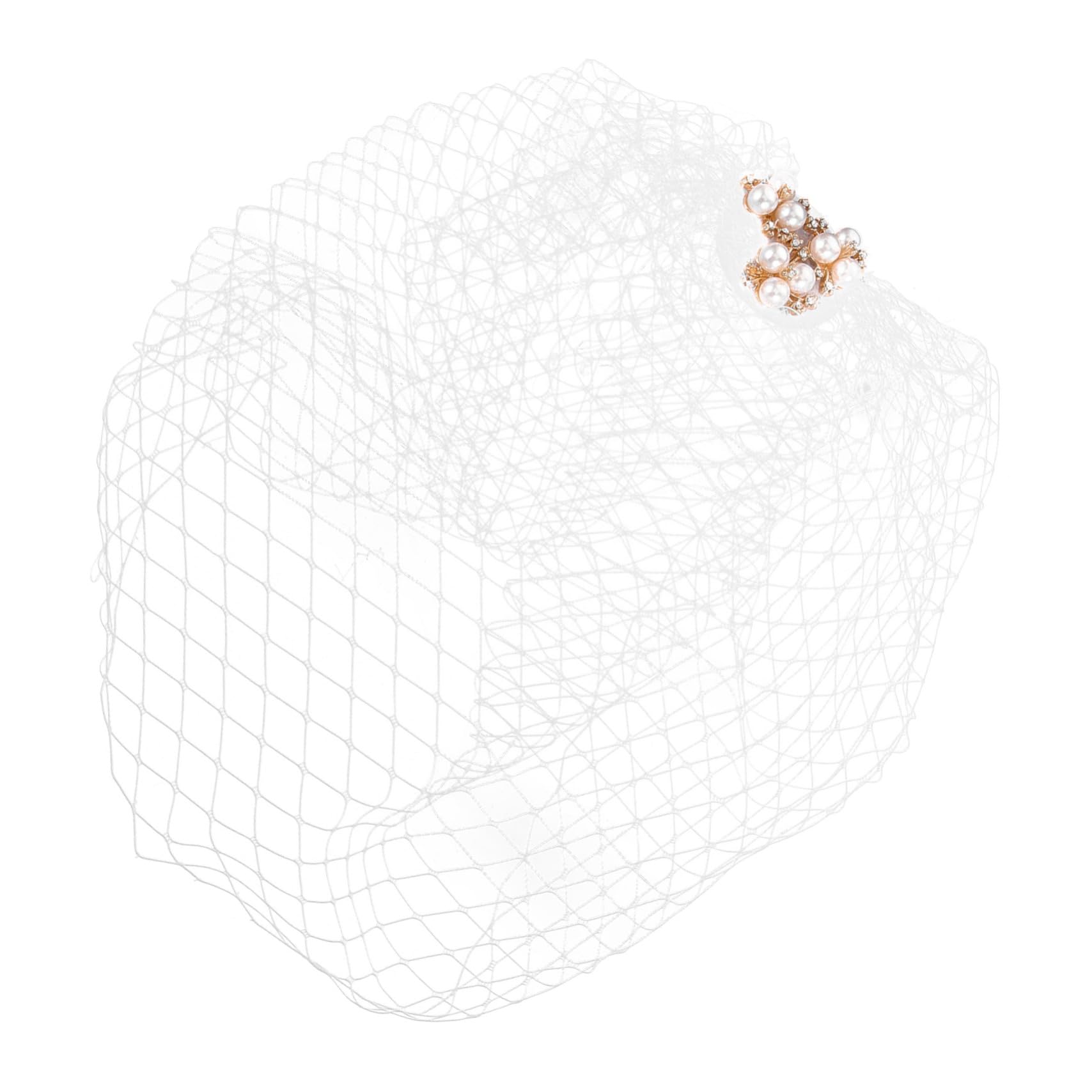 GALPADA 5pezzi Fascinator Elegante con Velo per Donne Accessorio da Cerimonia per Matrimoni Feste e Tea Party con Design Unico Perle Leggero e Confortevole