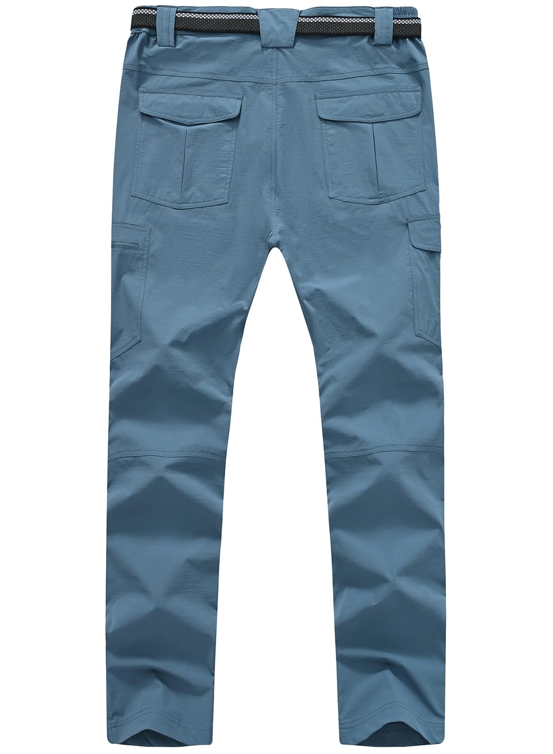 TBMPOY Pantalones cargo de senderismo para hombre, ligeros, impermeables, de secado rápido, para exteriores, verano, pesca, camping, montaña