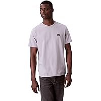 Calvin Klein Uomo T-Shirt Maniche Corte Badge Jersey Classic Tee in Cotone
