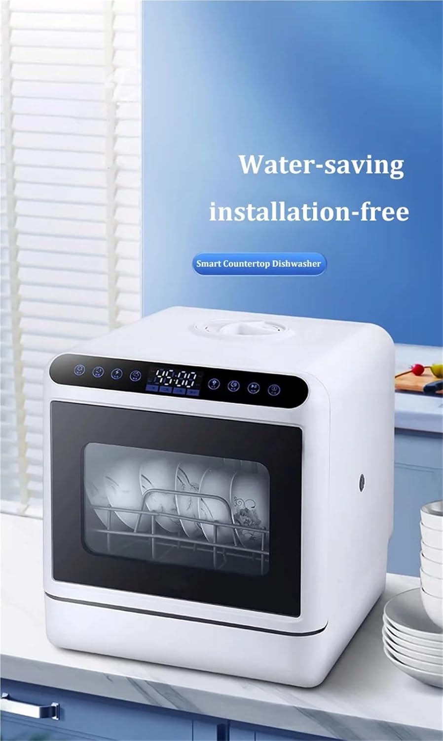 Countertop Dishwasher. Portable Dishwasher Mini Countertop Dish Washer Machine Household Drawer Fully Automatic Kitchen Manufacturer .Space Saving