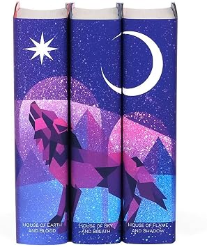 Juniper Books Crescent City Set | 3-Volume Hardcover Book Set with Custom Designed Book Covers | Author Sarah J. Maas